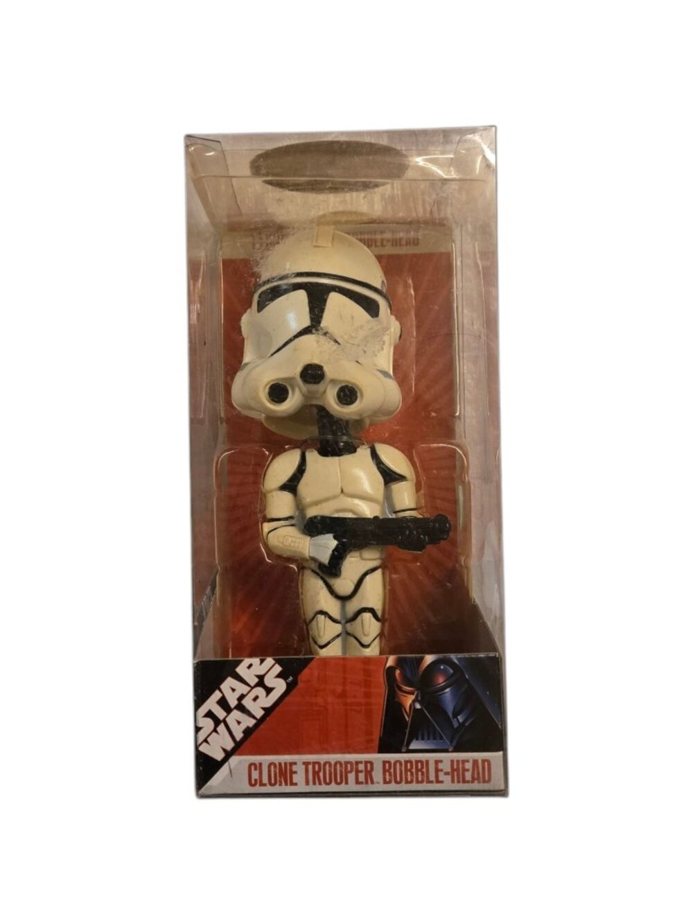 Star Wars Clone Trooper Bobble Head Funko Wacky Wobbler AS IS READ Official Seri